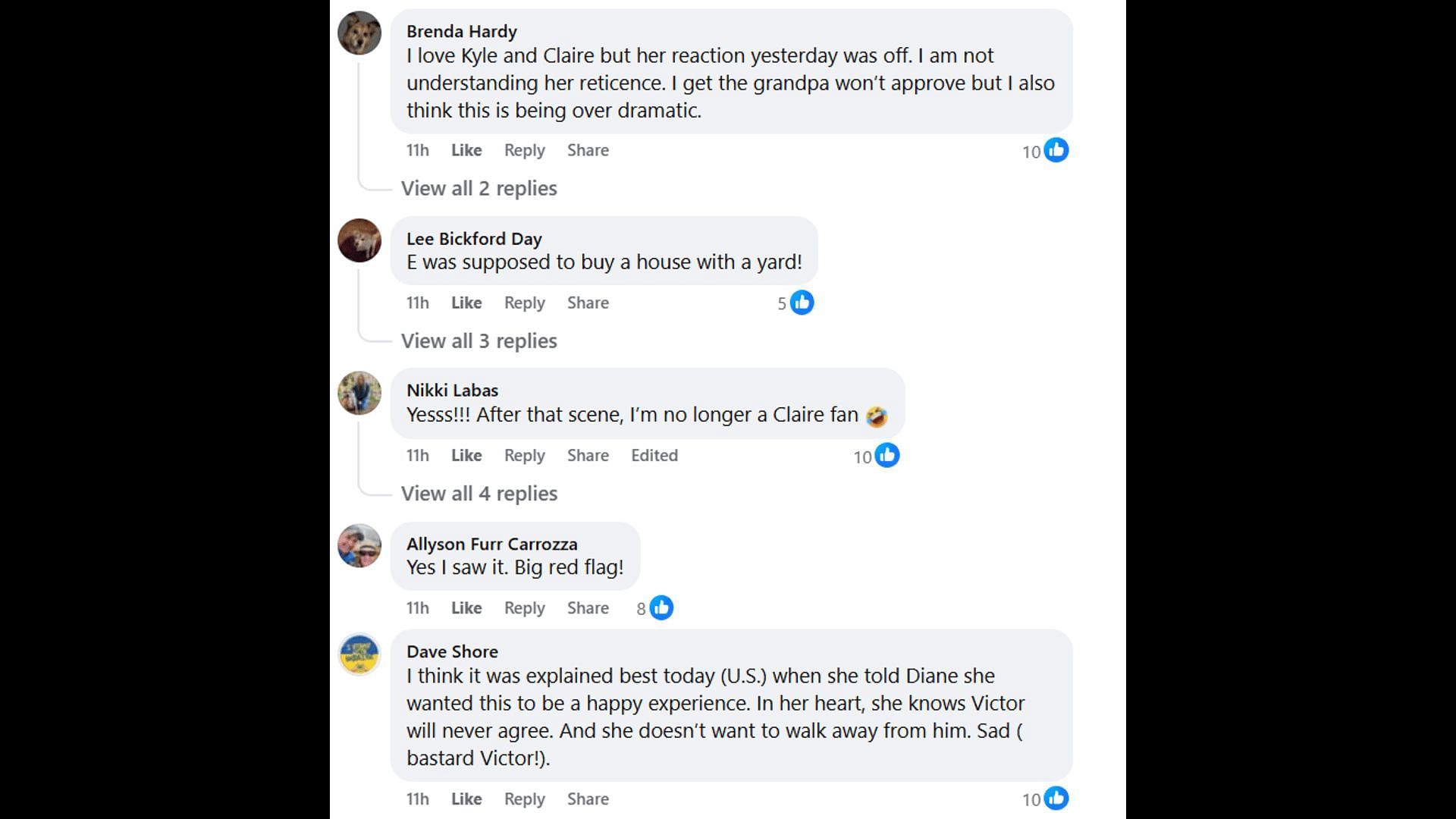 More fan reactions sharing the same sentiments (Image via Facebook/The Young and the Restless)